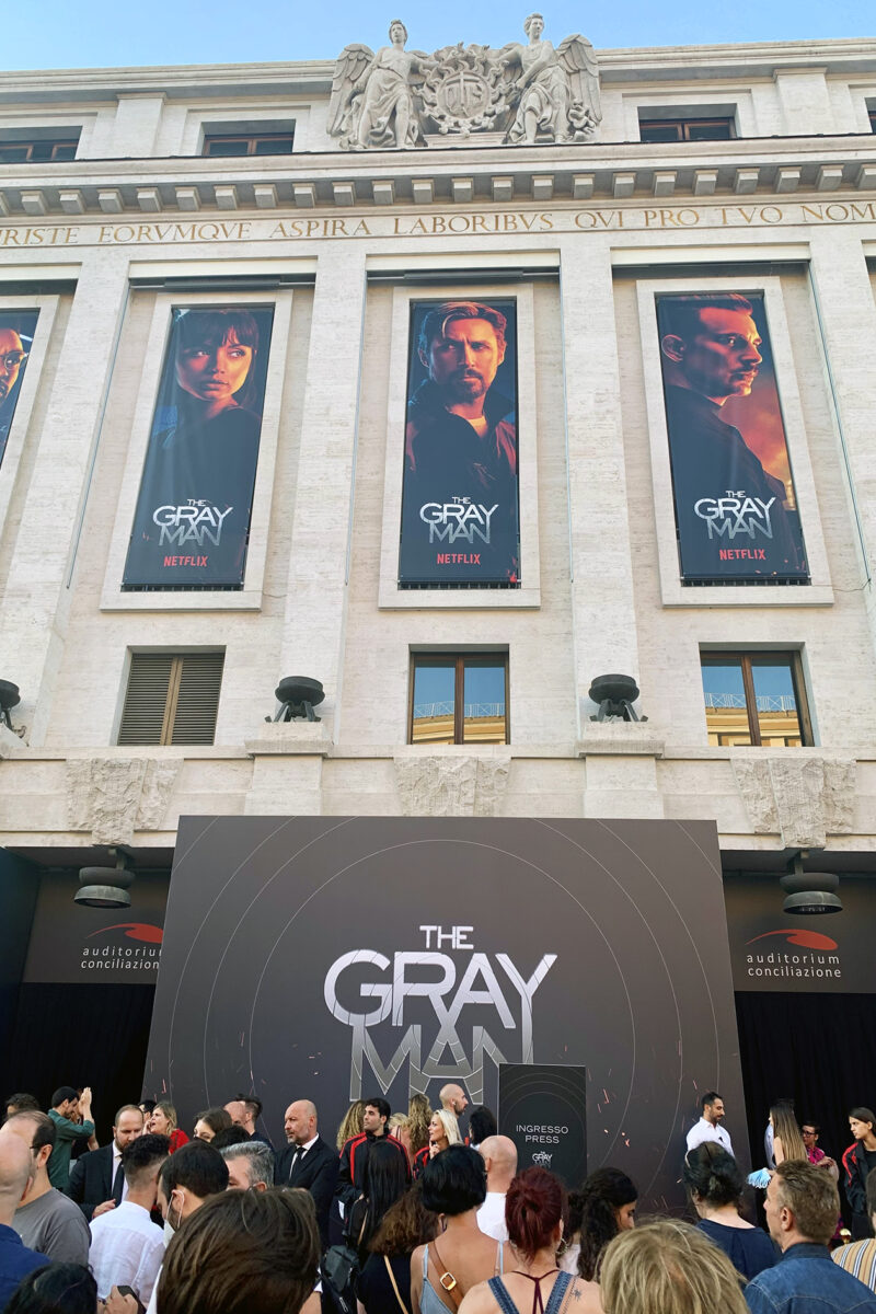 Premiere of Netflixit’s movie “The Gray Man”